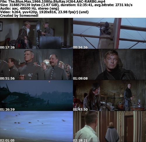 The Blue Max 1966 1080p BluRay H264 AAC-RARBG