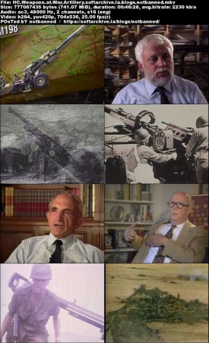 History Channel - Weapons at War: Artillery (1991) DVDrip x264-MVGroup