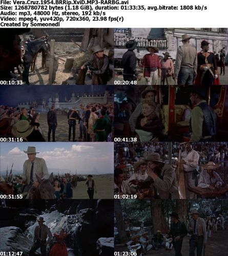Vera Cruz 1954 BRRip XviD MP3-RARBG