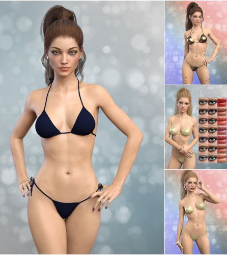 3D Models - FWSA Piper HD for Victoria 7 and Her Jewelry