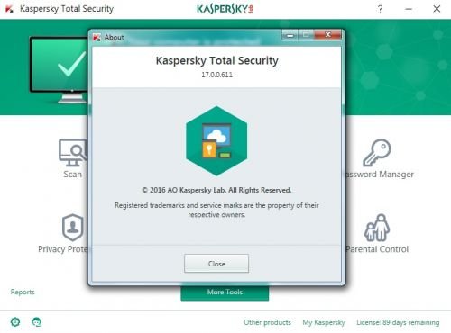 Kaspersky Total Security 2017 17.0.0.611 TR