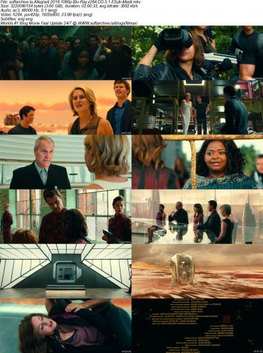 Allegiant 2016 1080p Blu-Ray x264 DD 5.1 ESub-Masti