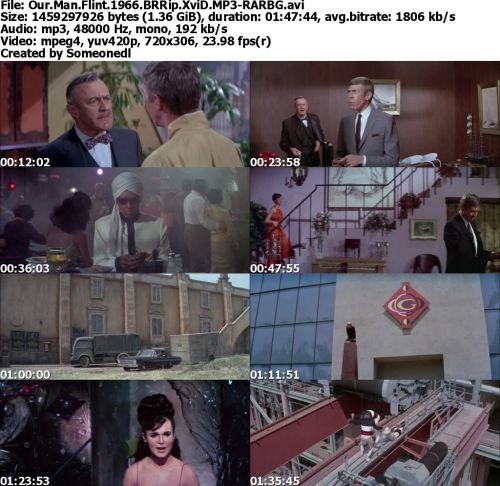 Our Man Flint 1966 BRRip XviD MP3-RARBG
