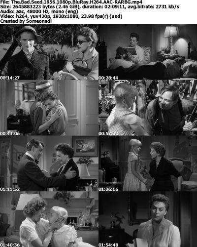 The Bad Seed 1956 1080p BluRay H264 AAC-RARBG