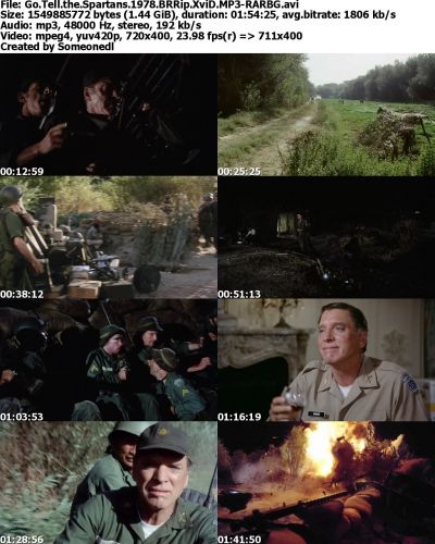 Go Tell the Spartans 1978 BRRip XviD MP3-RARBG