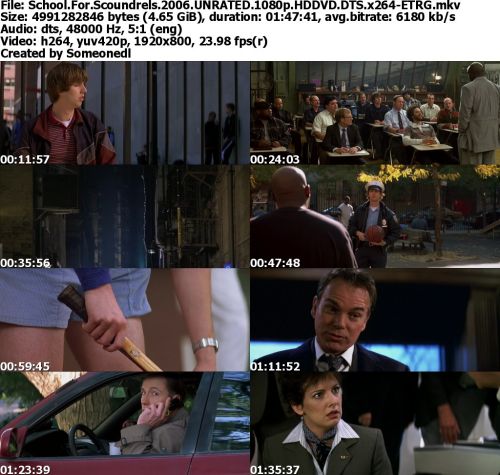 School For Scoundrels 2006 UNRATED 1080p HDDVD DTS x264-ETRG