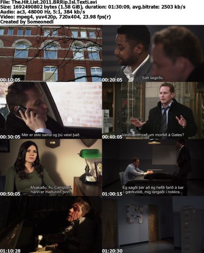 The Hit List 2011 BRRip Isl Texti