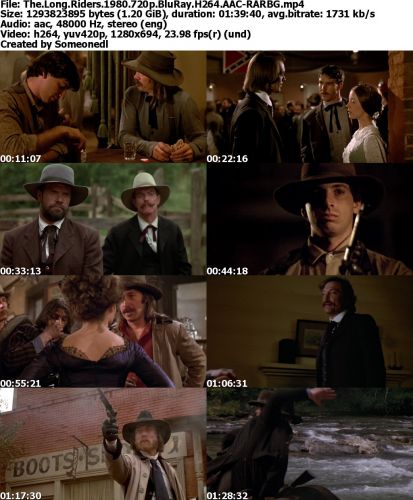 The Long Riders 1980 720p BluRay H264 AAC-RARBG