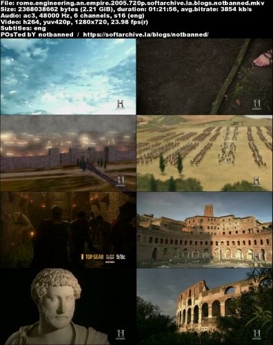 History Channel - Rome: Engineering an Empire (2005) 720p HDTV x264-REGRET
