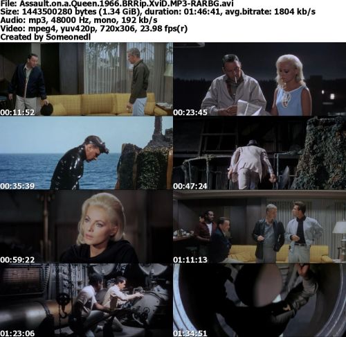 Assault on a Queen 1966 BRRip XviD MP3-RARBG