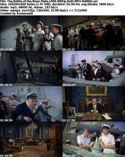 The Battle of the River Plate 1956 BRRip XviD MP3-RARBG