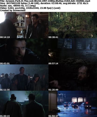 Jurassic Park II The Lost World 1997 1080p BluRay H264 AAC-RARBG