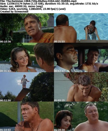 The Swimmer 1968 720p BluRay H264 AAC-RARBG