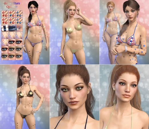 3D Models - FWSA Piper HD for Victoria 7 and Her Jewelry