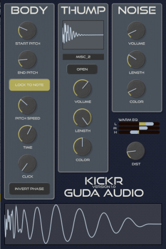 Guda Audio KickR v1.6 WIN OSX Incl Keygen-R2R