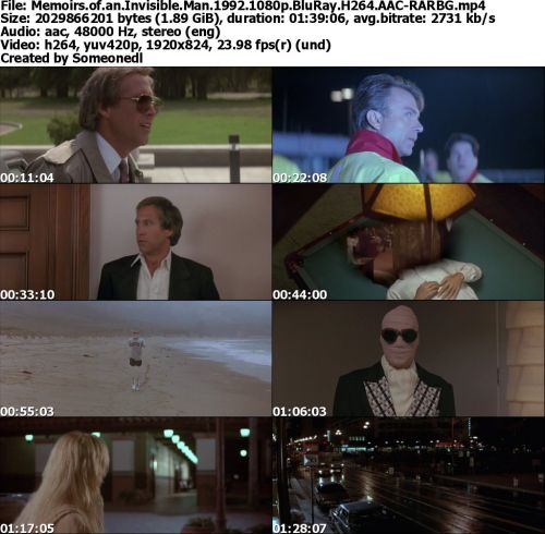 Memoirs of an Invisible Man 1992 1080p BluRay H264 AAC-RARBG