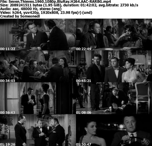 Seven Thieves 1960 1080p BluRay H264 AAC-RARBG