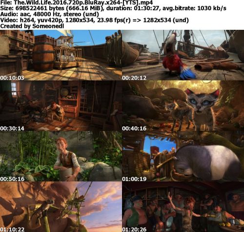 The Wild Life 2016 720p BluRay x264-YTS