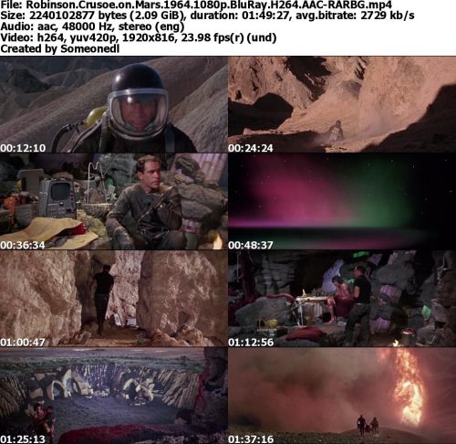 Robinson Crusoe on Mars 1964 1080p BluRay H264 AAC-RARBG