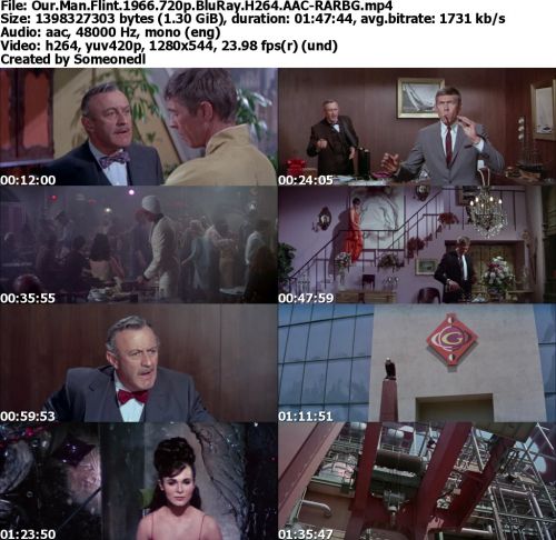 Our Man Flint 1966 720p BluRay H264 AAC-RARBG