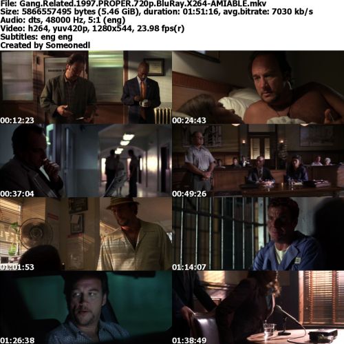 Gang Related 1997 PROPER 720p BluRay X264-AMIABLE