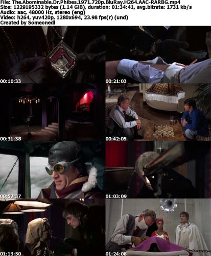 The Abominable Dr Phibes 1971 720p BluRay H264 AAC-RARBG