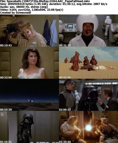 Spaceballs (1987) 720p BluRay H264 AAC PapaFatHead