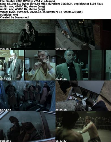 Snatch 2000 DVDRip x264 xLeAr