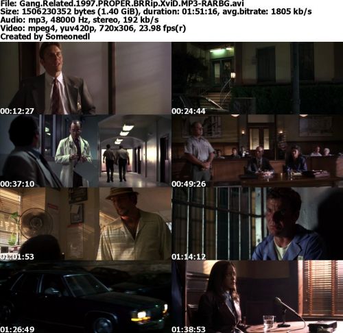 Gang Related 1997 PROPER BRRip XviD MP3-RARBG