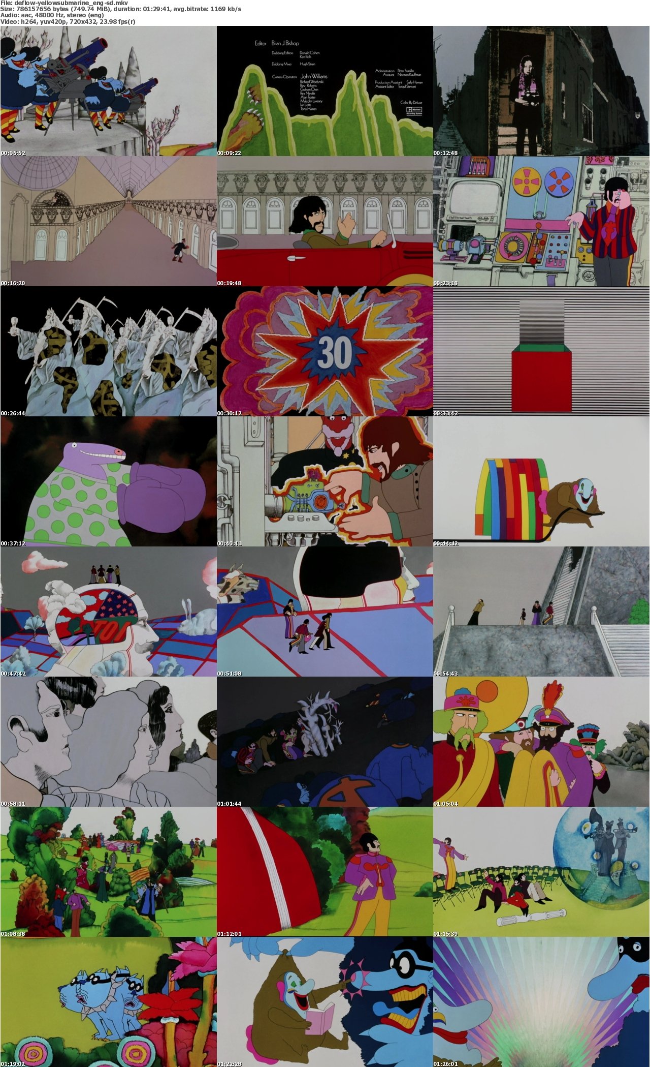 Yellow Submarine 1968 REMASTERED BDRiP x264-DEFLOW