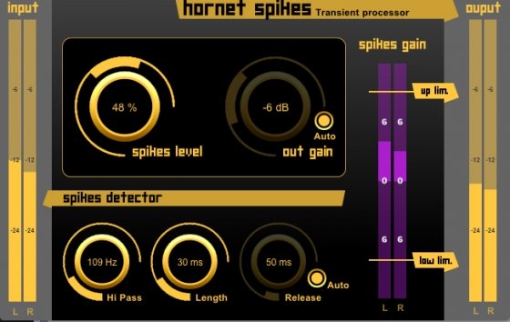 HoRNet Spikes VST VST3 AU RTAS AAX v1.0.0 RETAiL (WIN/OSX)