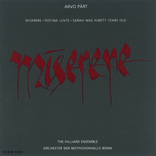 Arvo Part - Miserere (1991)