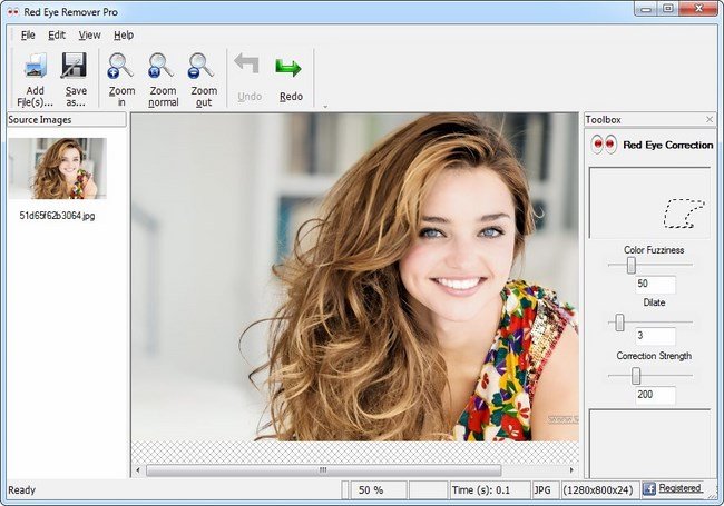 SoftOrbits Red Eye Remover 3.4