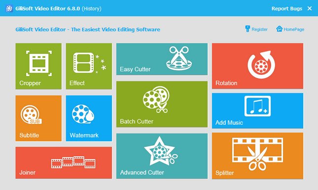 GiliSoft Video Editor 7.5.0 DC 23.08.2016 Multilingual