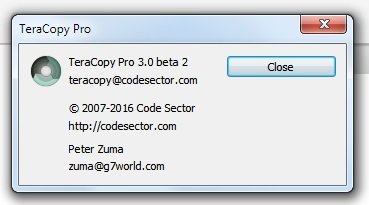 TeraCopy Pro v3.0 Beta 2