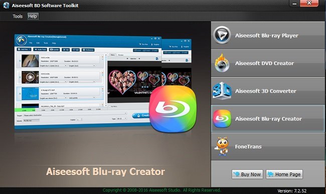 Aiseesoft BD Software Toolkit 7.2.52