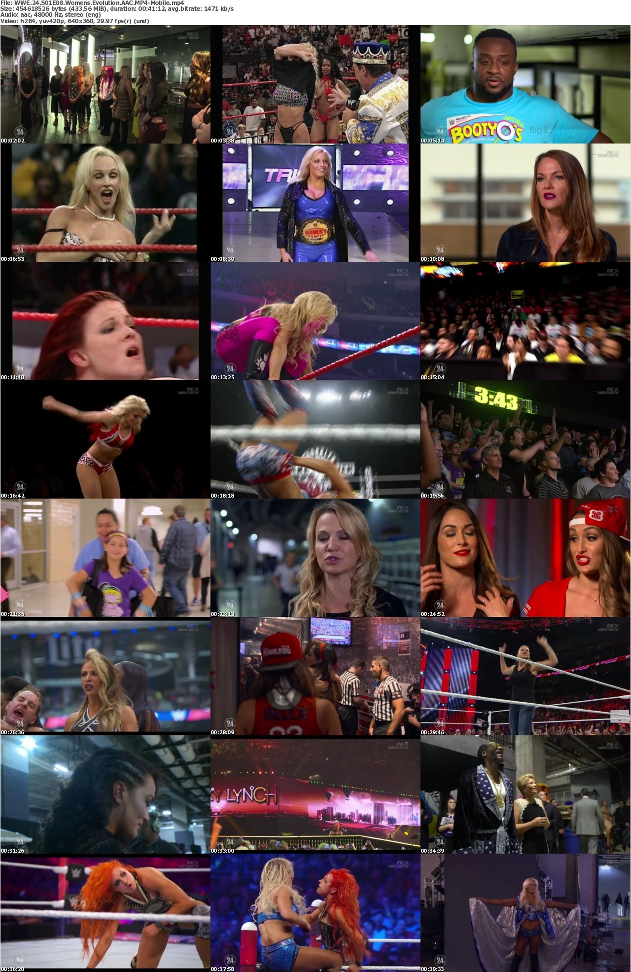 WWE 24 S01E08 Womens Evolution AAC MP4-Mobile