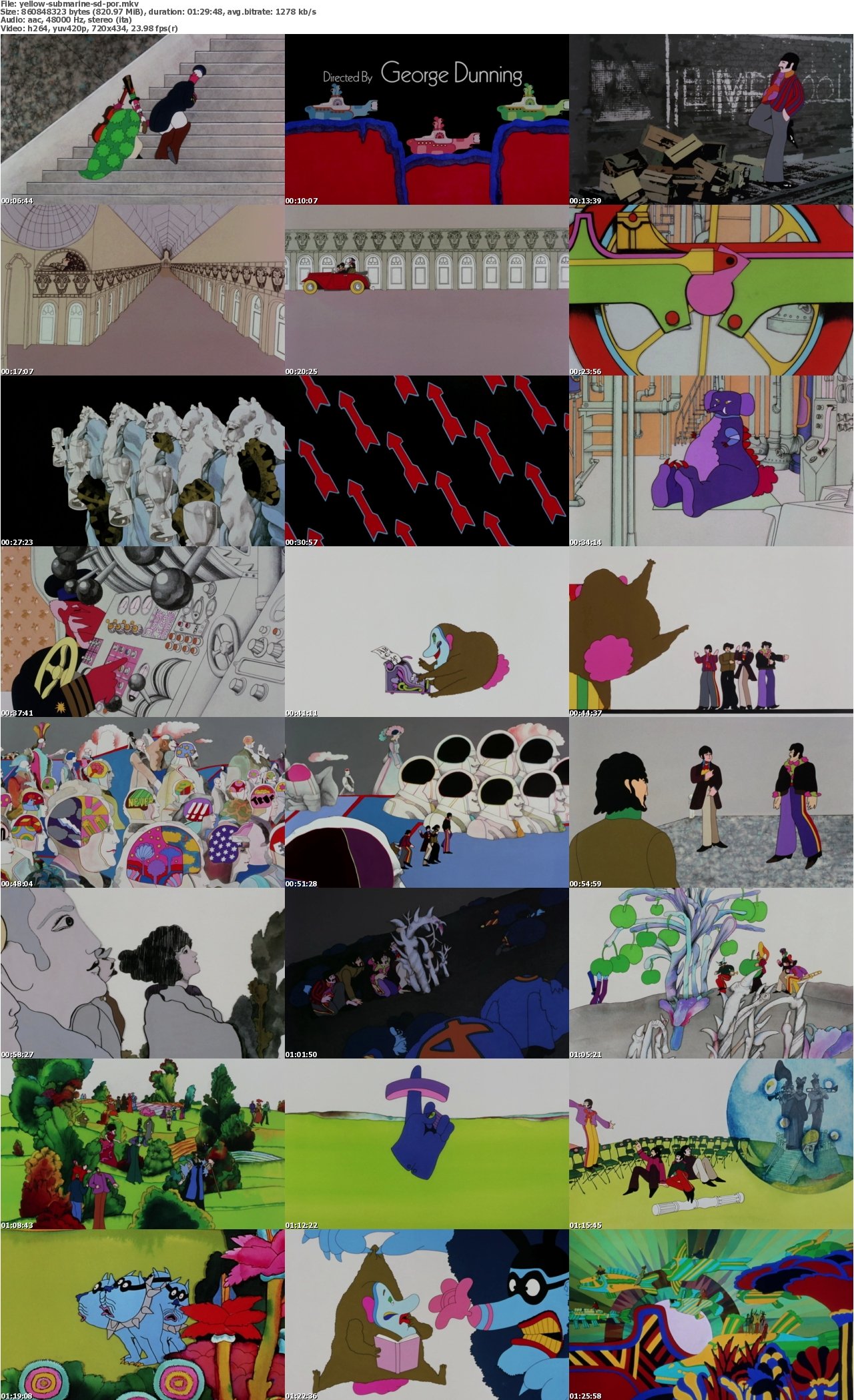 Yellow Submarine 1968 ITALIAN BDRiP x264-PoRLoD1o