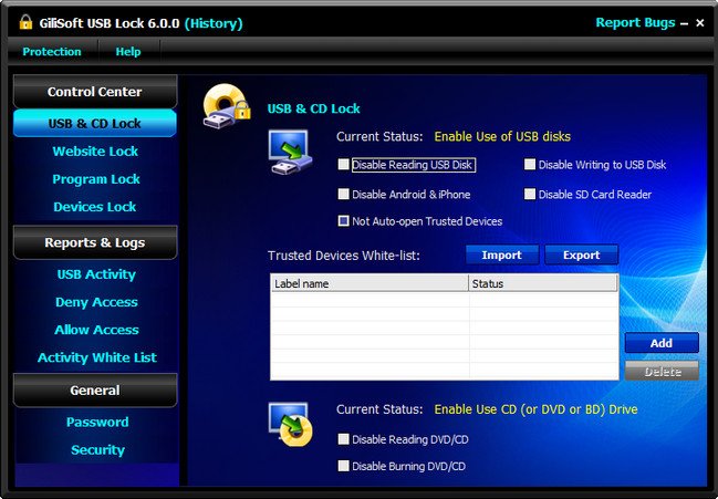 GiliSoft USB Lock 6.2.0