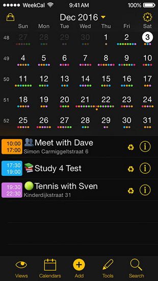 Week Calendar v9.6