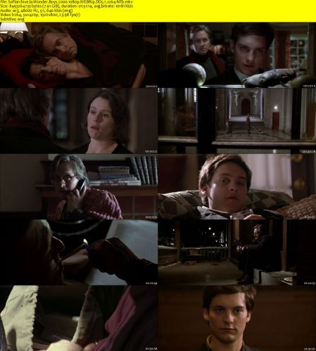 Wonder Boys 2000 1080p WEBRip DD5.1 x264-NTb