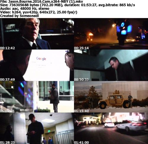 Jason Bourne 2016 Cam x264-NBY