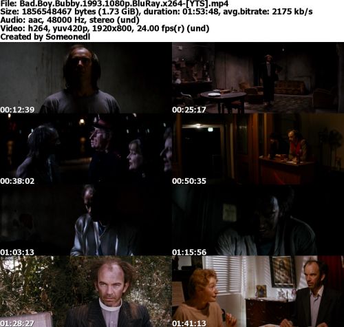 Bad Boy Bubby 1993 1080p BluRay x264-YTS