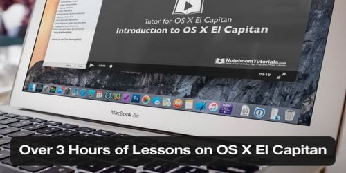 Tutor for Mac OS X El Capitan