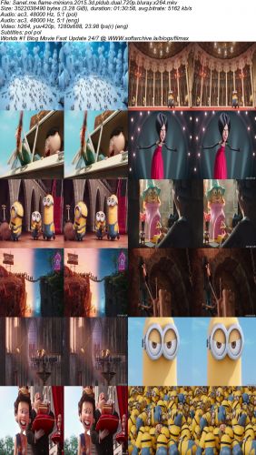 Minions 2015 3D PLDUB DUAL 720p BluRay x264-FLAME