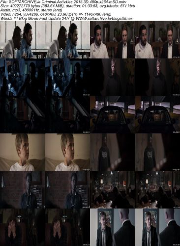 Criminal Activities 2015 3D 480p x264-mSD