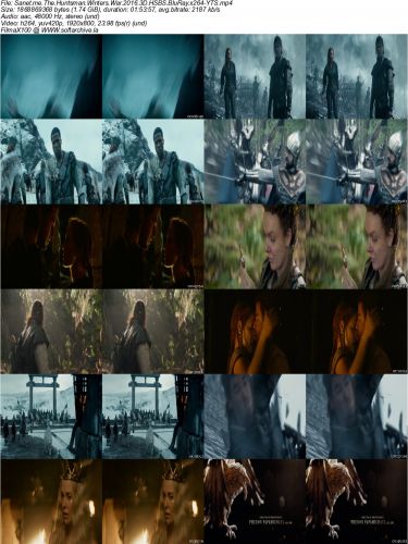 The Huntsman Winters War 2016 3D HSBS BluRay x264-YTS