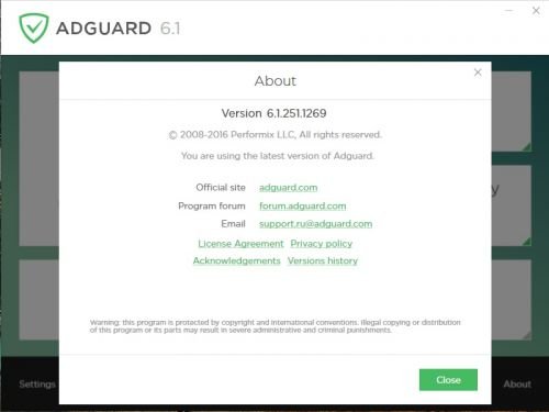 Adguard Premium 6.1.251.1269 RC Multilanguage