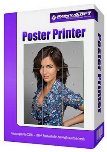 RonyaSoft Poster Printer 3.2.13 Multilingual Portable