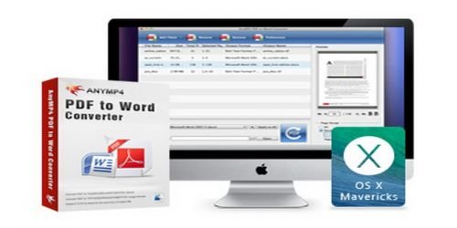 AnyMP4 PDF to Word Converter 3.0.67 MacOSX